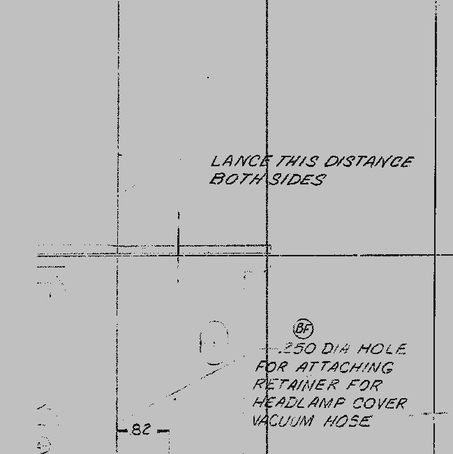 1969-70 Rad support drawing lance note