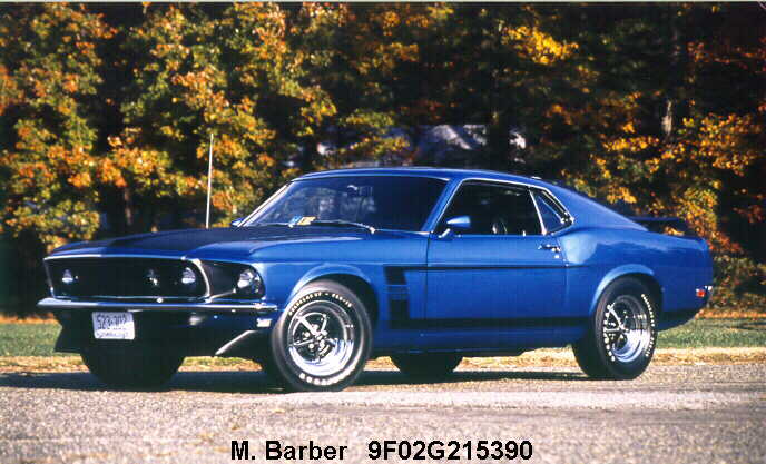 1969 BOSS 302 Mustang Photo Page