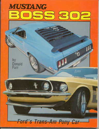 Mustang BOSS 302 book